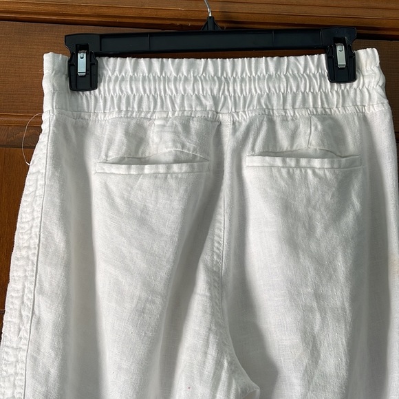 Athleta Cabo linen jogger size 2 white - Picture 7 of 10